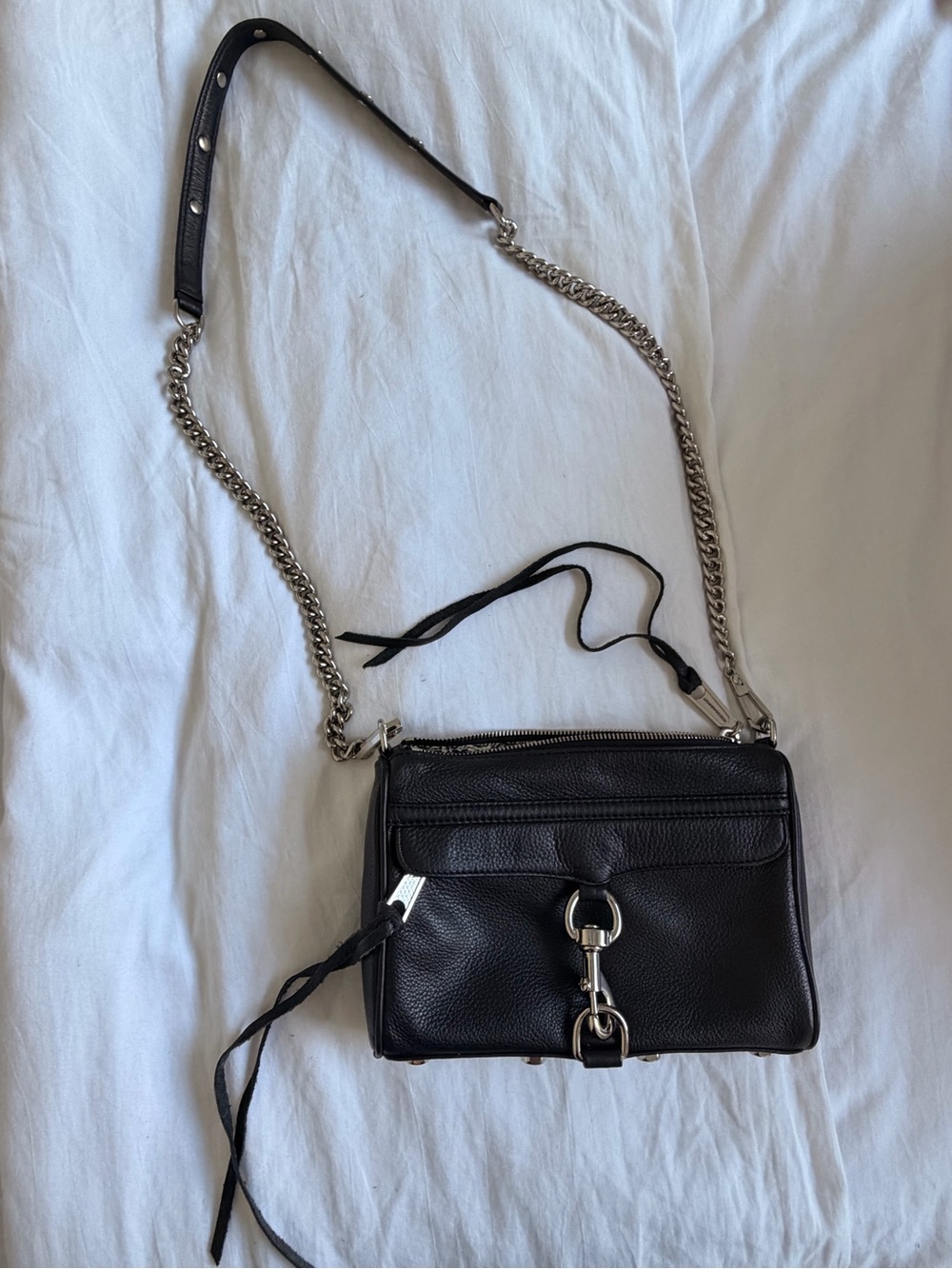 Rebecca Minkoff Mini Mac Leather Crossbody Bag